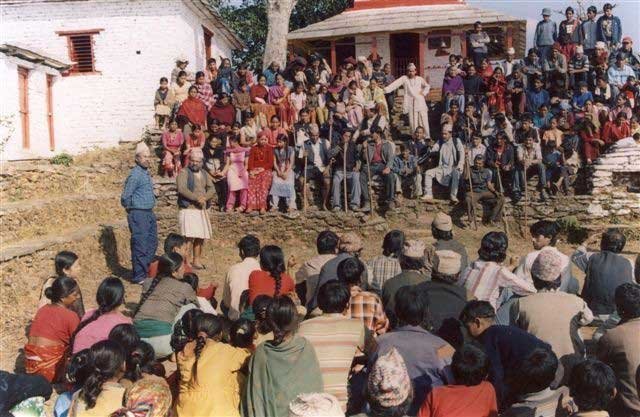 Meeting of Nepali dalits